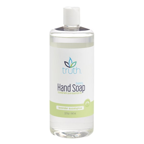 Truth Foaming Hand Soap, Lavender Eucalyptus, 32oz Refill, Case of 4 20032lec